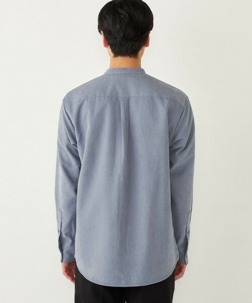 SHIPS / シップス シャツ・ブラウス | SHIPS Colors:〈洗濯機可能〉フェイクスエード(ポリエステル) バンドカラー シャツ | 詳細28