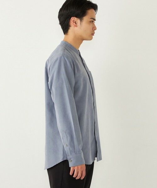 SHIPS / シップス シャツ・ブラウス | SHIPS Colors:〈洗濯機可能〉フェイクスエード(ポリエステル) バンドカラー シャツ | 詳細29