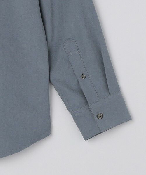 SHIPS / シップス シャツ・ブラウス | SHIPS Colors:〈洗濯機可能〉フェイクスエード(ポリエステル) バンドカラー シャツ | 詳細24