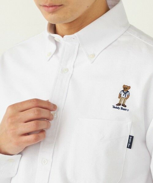 SHIPS / シップス シャツ・ブラウス | SHIPS Colors: TeddyBear(R) 1ポイント オックス シャツ◇ | 詳細5