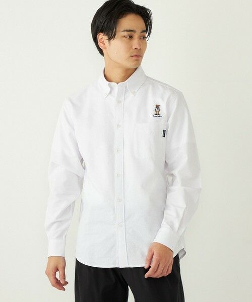 SHIPS / シップス シャツ・ブラウス | SHIPS Colors: TeddyBear(R) 1ポイント オックス シャツ◇(オフホワイト)