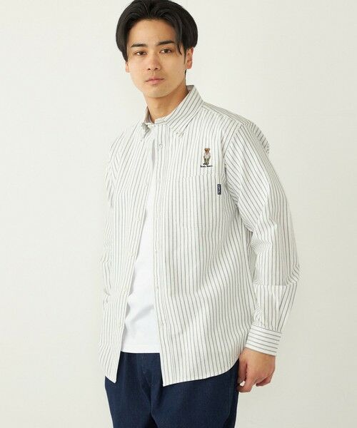 SHIPS / シップス シャツ・ブラウス | SHIPS Colors: TeddyBear(R) 1ポイント オックス シャツ◇ | 詳細25