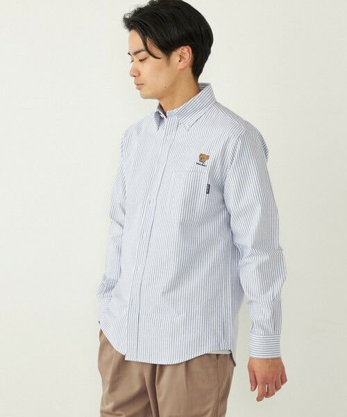 SHIPS / シップス シャツ・ブラウス | SHIPS Colors: TeddyBear(R) 1ポイント オックス シャツ◇(ネイビー)