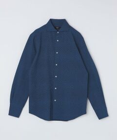 SHIPS / シップス シャツ・ブラウス | SHIPS Colors:リップル プリント ワイドカラー シャツ