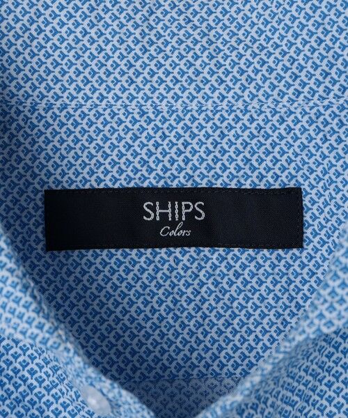 SHIPS / シップス シャツ・ブラウス | SHIPS Colors:リップル プリント ワイドカラー シャツ | 詳細4