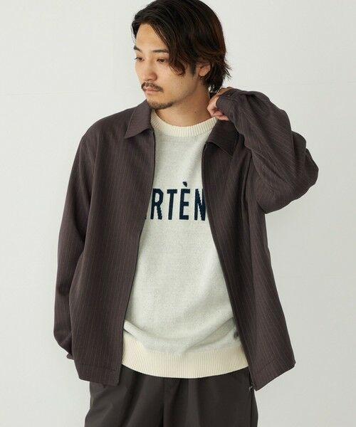 SHIPS / シップス シャツ・ブラウス | SHIPS Colors:ECOARCH(R) ジップ ブルゾン(ダークグレー)