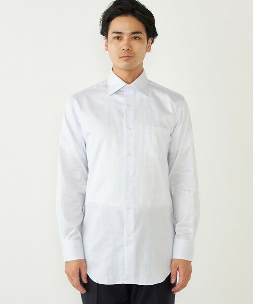 SHIPS / シップス シャツ・ブラウス | SHIPS Colors: ストライプ ワイドカラー ドレスシャツ | 詳細9
