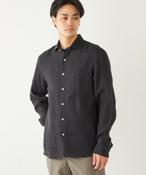 SHIPS / シップス シャツ・ブラウス | SHIPS Colors:〈洗濯機可能〉リネン セミワイドカラー シャツ | 詳細15