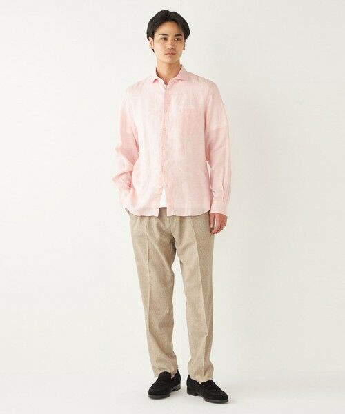 SHIPS / シップス シャツ・ブラウス | SHIPS Colors:〈洗濯機可能〉リネン セミワイドカラー シャツ | 詳細23