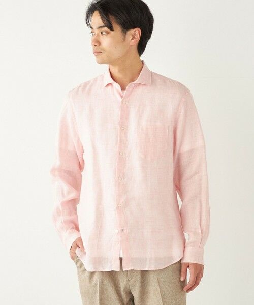 SHIPS / シップス シャツ・ブラウス | SHIPS Colors:〈洗濯機可能〉リネン セミワイドカラー シャツ | 詳細26