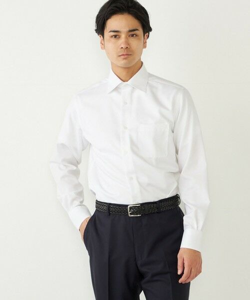 SHIPS / シップス シャツ・ブラウス | SHIPS Colors:イージーアイロン ワイドカラー ロングスリーブ シャツ | 詳細15