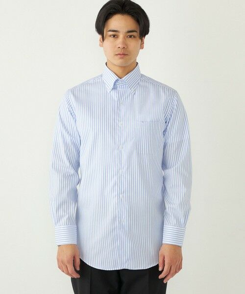 SHIPS / シップス シャツ・ブラウス | SHIPS Colors:イージーケア オルタネイト ストライプ ボタンダウン シャツ | 詳細9