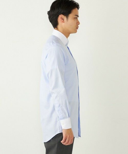 SHIPS / シップス シャツ・ブラウス | SHIPS Colors:イージーケア ドビー クレリック ワイドカラー シャツ | 詳細11