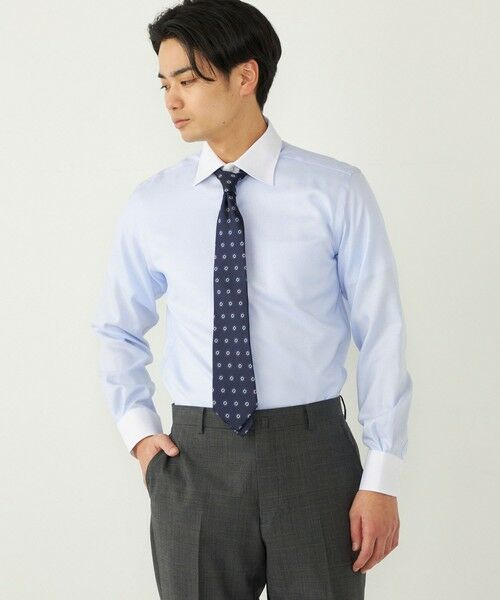 SHIPS / シップス シャツ・ブラウス | SHIPS Colors:イージーケア ドビー クレリック ワイドカラー シャツ | 詳細12