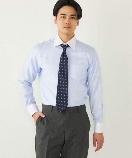 SHIPS / シップス シャツ・ブラウス | SHIPS Colors:イージーケア ドビー クレリック ワイドカラー シャツ | 詳細13