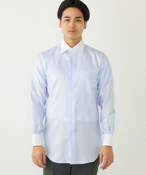 SHIPS / シップス シャツ・ブラウス | SHIPS Colors:イージーケア ドビー クレリック ワイドカラー シャツ | 詳細8