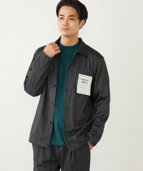 SHIPS / シップス シャツ・ブラウス | SHIPS Colors:〈洗濯機可能〉CIRCLE MOVA(R) プリント ボックス シャツ(グレー)