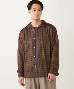 SHIPS / シップス シャツ・ブラウス | SHIPS Colors:〈洗濯機可能〉メッシュ プリント シャツ