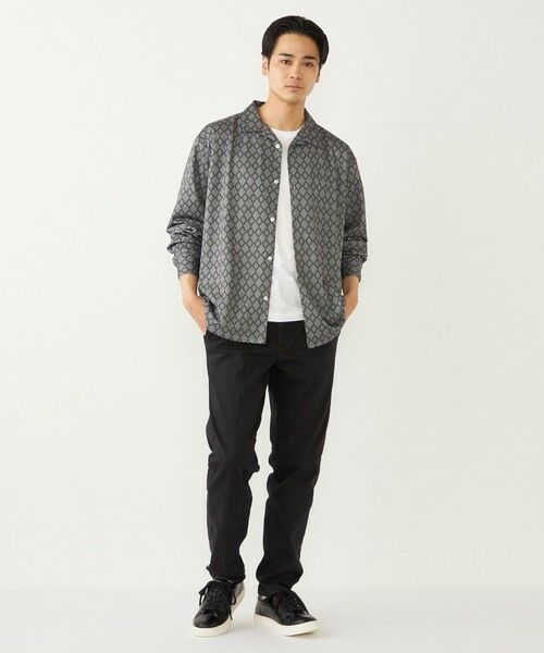 SHIPS / シップス シャツ・ブラウス | SHIPS Colors:〈洗濯機可能〉メッシュ プリント シャツ | 詳細3