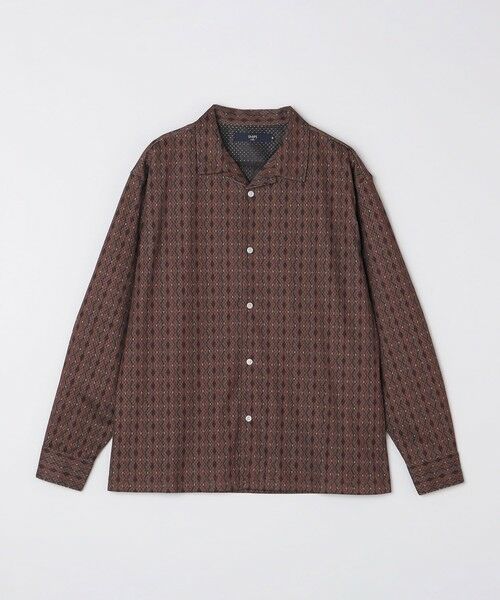 SHIPS / シップス シャツ・ブラウス | SHIPS Colors:〈洗濯機可能〉メッシュ プリント シャツ | 詳細10