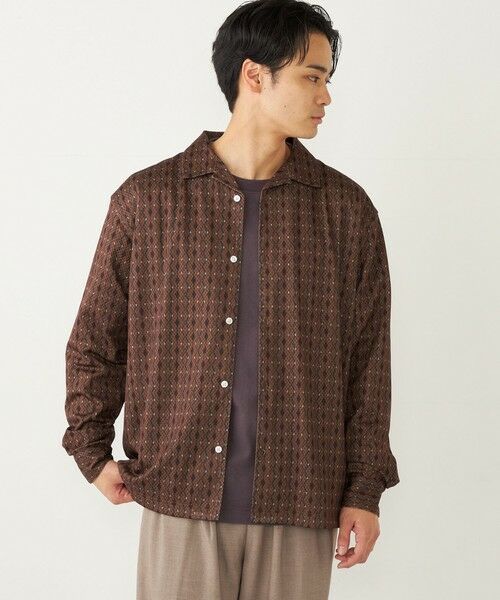 SHIPS / シップス シャツ・ブラウス | SHIPS Colors:〈洗濯機可能〉メッシュ プリント シャツ | 詳細21