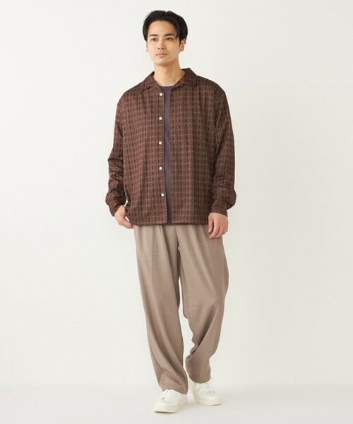 SHIPS / シップス シャツ・ブラウス | SHIPS Colors:〈洗濯機可能〉メッシュ プリント シャツ | 詳細22