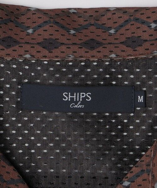 SHIPS / シップス シャツ・ブラウス | SHIPS Colors:〈洗濯機可能〉メッシュ プリント シャツ | 詳細13