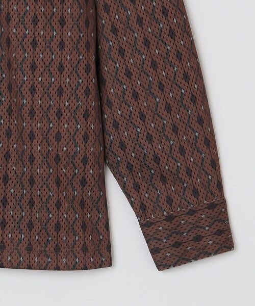 SHIPS / シップス シャツ・ブラウス | SHIPS Colors:〈洗濯機可能〉メッシュ プリント シャツ | 詳細14