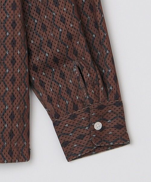 SHIPS / シップス シャツ・ブラウス | SHIPS Colors:〈洗濯機可能〉メッシュ プリント シャツ | 詳細15