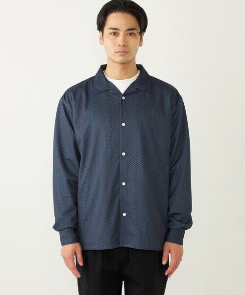 SHIPS / シップス シャツ・ブラウス | SHIPS Colors:〈洗濯機可能〉メッシュ プリント シャツ | 詳細26