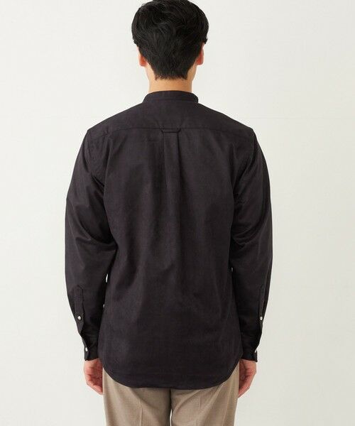 SHIPS / シップス シャツ・ブラウス | SHIPS Colors: ポリエステル フェイクスエード バンドカラー シャツ | 詳細26