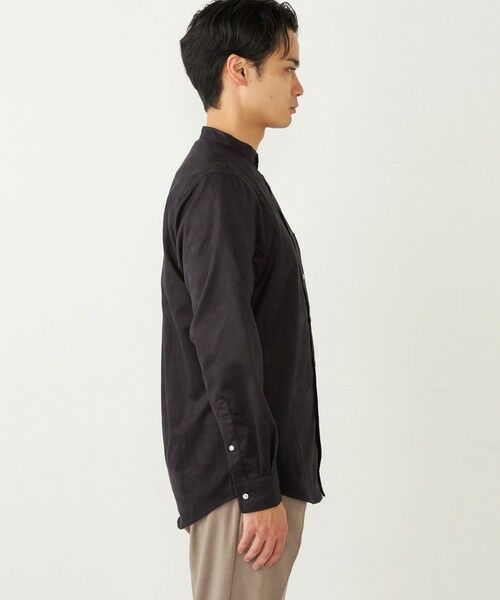 SHIPS / シップス シャツ・ブラウス | SHIPS Colors: ポリエステル フェイクスエード バンドカラー シャツ | 詳細27