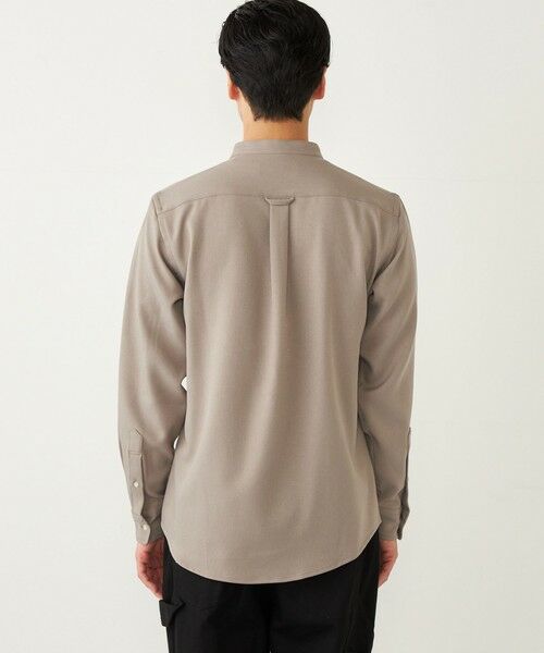 SHIPS / シップス シャツ・ブラウス | SHIPS Colors:〈洗濯機可能〉ウールライク バンドカラー シャツ | 詳細20