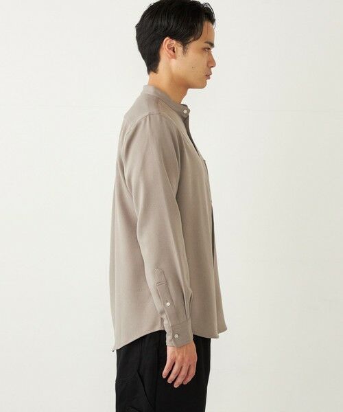 SHIPS / シップス シャツ・ブラウス | SHIPS Colors:〈洗濯機可能〉ウールライク バンドカラー シャツ | 詳細21