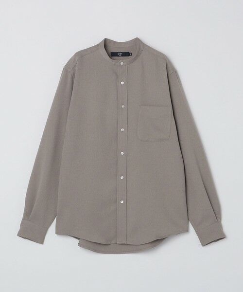 SHIPS / シップス シャツ・ブラウス | SHIPS Colors:〈洗濯機可能〉ウールライク バンドカラー シャツ | 詳細10