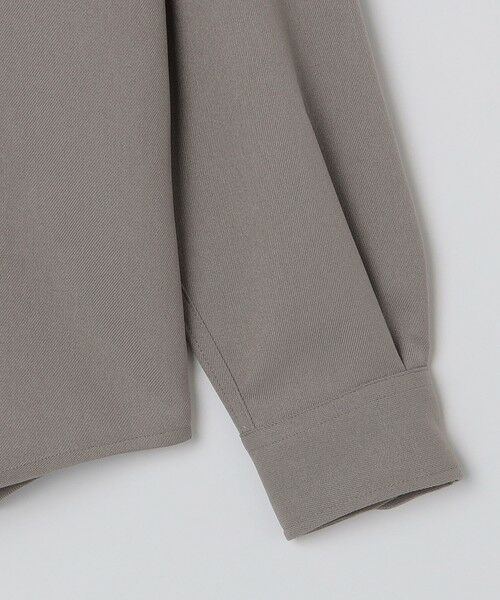 SHIPS / シップス シャツ・ブラウス | SHIPS Colors:〈洗濯機可能〉ウールライク バンドカラー シャツ | 詳細14