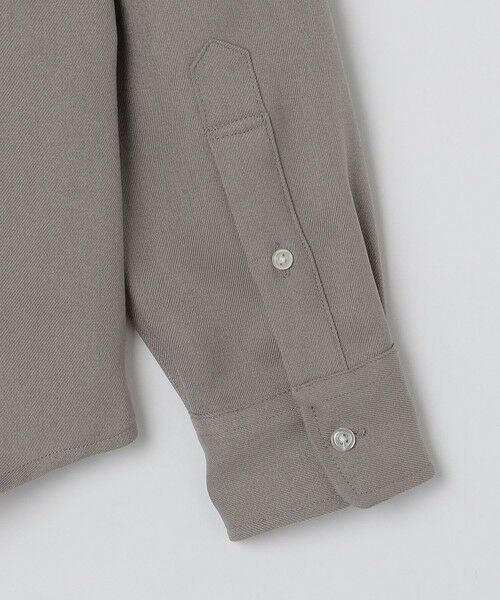 SHIPS / シップス シャツ・ブラウス | SHIPS Colors:〈洗濯機可能〉ウールライク バンドカラー シャツ | 詳細15