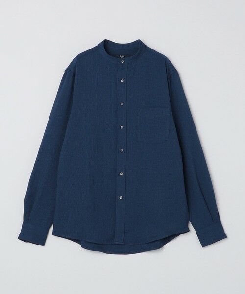 SHIPS / シップス シャツ・ブラウス | SHIPS Colors:〈洗濯機可能〉ウールライク バンドカラー シャツ | 詳細28