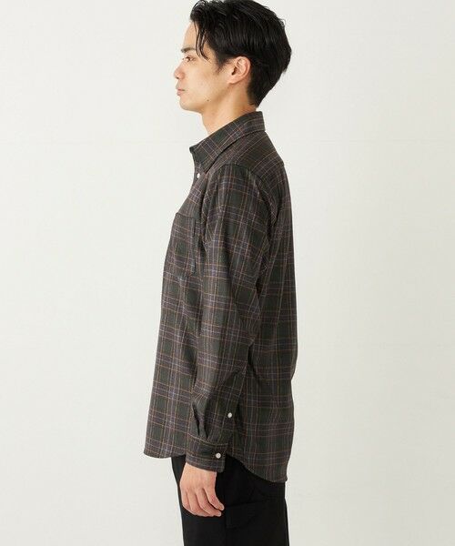 SHIPS / シップス シャツ・ブラウス | SHIPS Colors:〈洗濯機可能〉プリント ネル シャツ | 詳細4