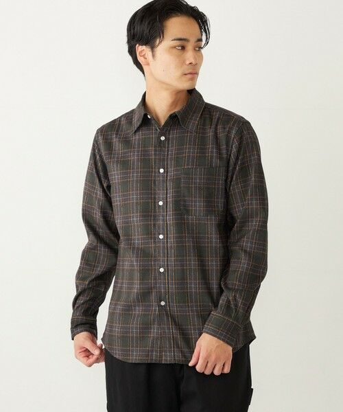 SHIPS / シップス シャツ・ブラウス | SHIPS Colors:〈洗濯機可能〉プリント ネル シャツ | 詳細8