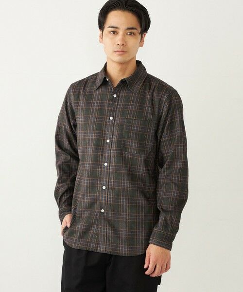 SHIPS / シップス シャツ・ブラウス | SHIPS Colors:〈洗濯機可能〉プリント ネル シャツ | 詳細9