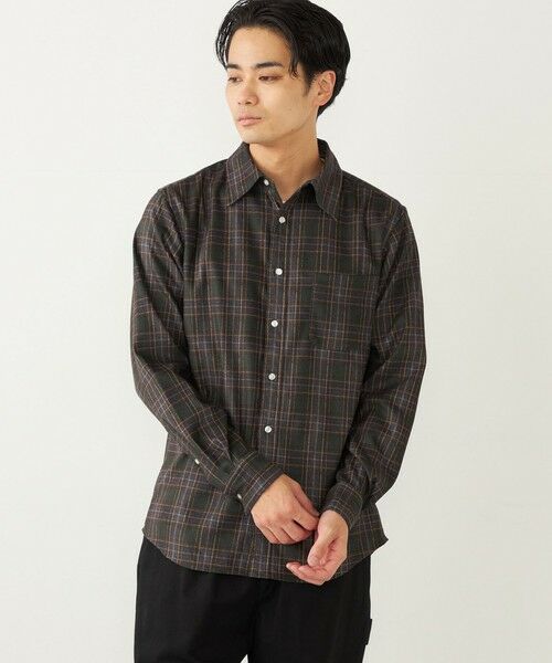 SHIPS / シップス シャツ・ブラウス | SHIPS Colors:〈洗濯機可能〉プリント ネル シャツ | 詳細10