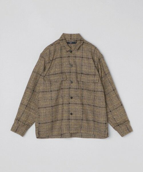 SHIPS / シップス シャツ・ブラウス | SHIPS Colors:〈洗濯機可能〉チェック柄 CPO シャツ ジャケット(ベージュ系)