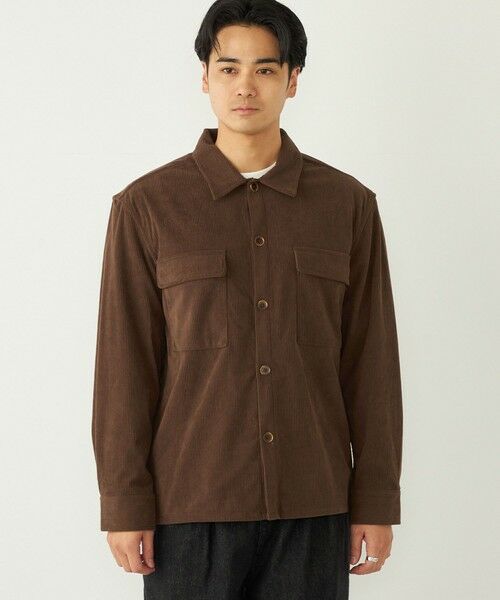 SHIPS / シップス シャツ・ブラウス | SHIPS Colors:〈洗濯機可能〉コーデュロイ CPO シャツジャケット | 詳細10