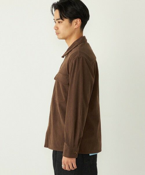 SHIPS / シップス シャツ・ブラウス | SHIPS Colors:〈洗濯機可能〉コーデュロイ CPO シャツジャケット | 詳細11