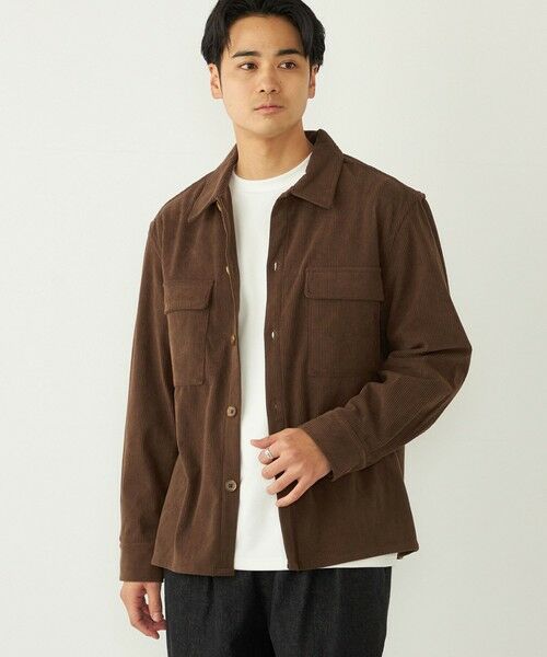 SHIPS / シップス シャツ・ブラウス | SHIPS Colors:〈洗濯機可能〉コーデュロイ CPO シャツジャケット | 詳細14