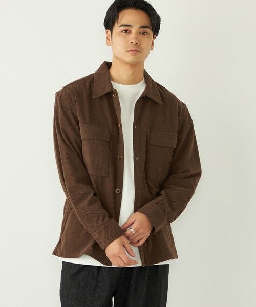 SHIPS / シップス シャツ・ブラウス | SHIPS Colors:〈洗濯機可能〉コーデュロイ CPO シャツジャケット | 詳細15