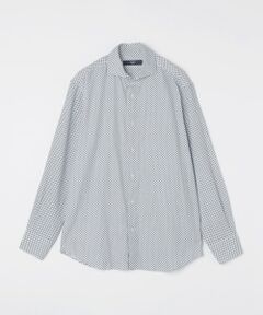 SHIPS / シップス シャツ・ブラウス | SHIPS Colors:コットン フランネル 小紋柄 プリント ワイドカラー シャツ