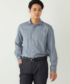 SHIPS / シップス シャツ・ブラウス | SHIPS Colors:コットン フランネル 小紋柄 プリント ワイドカラー シャツ