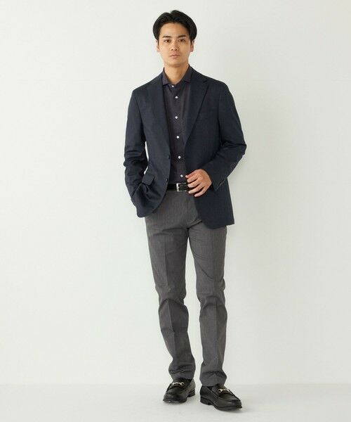 SHIPS / シップス シャツ・ブラウス | SHIPS Colors:コットン フランネル 小紋柄 プリント ワイドカラー シャツ | 詳細15